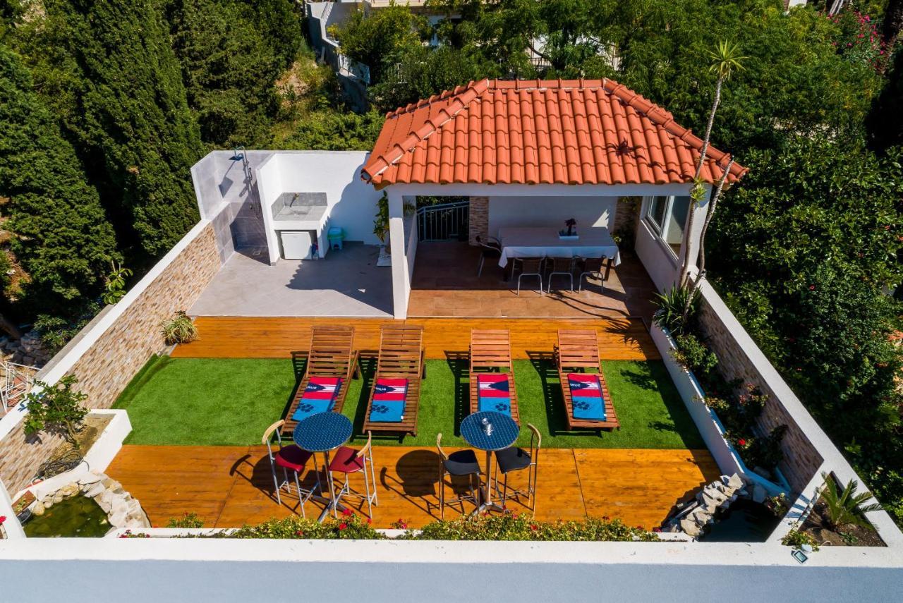 Villa Brasina Mlini Buitenkant foto