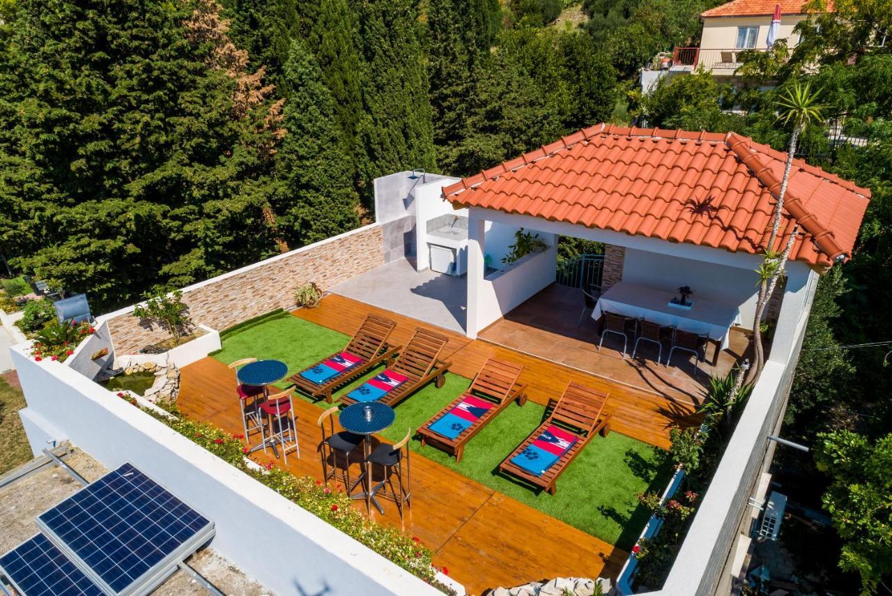 Villa Brasina Mlini Buitenkant foto